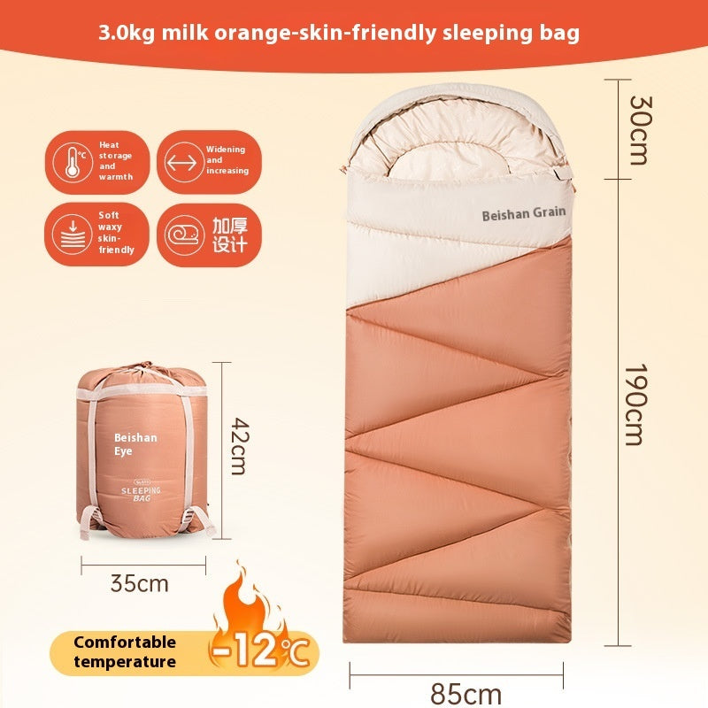 Thickened Cold Protection Warm Camping Sleeping Bag by Arizona Desert Gear