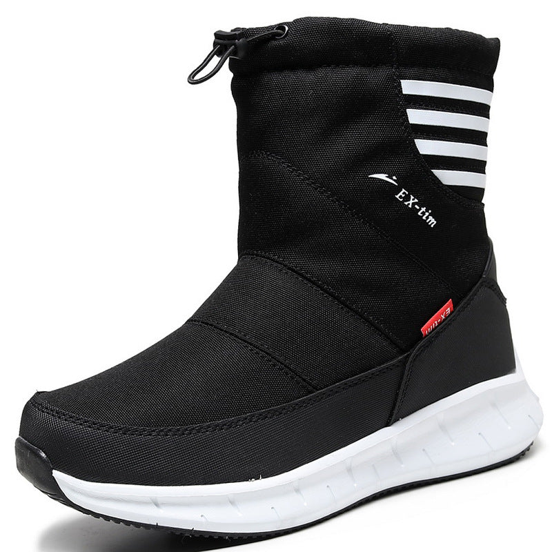 Men's Waterproof Snow Boots Fleece-Lined Short Ski Shoes by Arizona Desert Gear