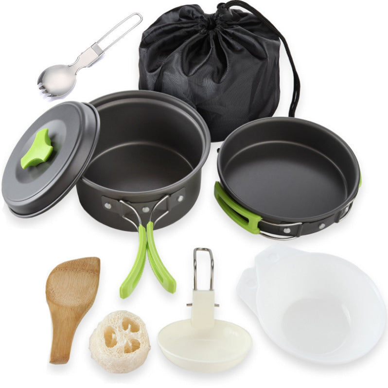 1–2 Person Outdoor Camping Cookware Set by Arizona Desert Gear