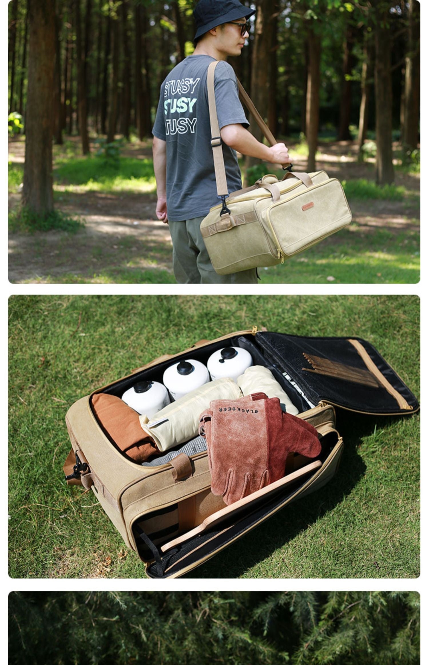 Thickened Camping Cookware Stove Tableware Bag by Arizona Desert Gear