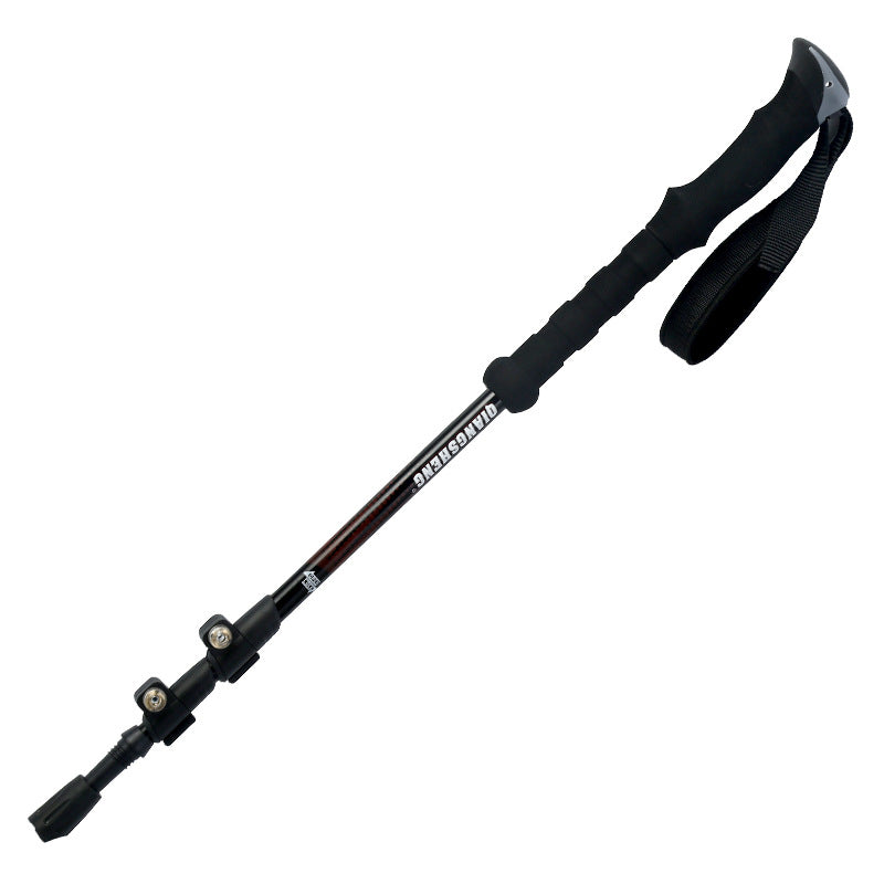 Telescopic Straight Handle External Lock Trekking Pole by Arizona Desert Gear