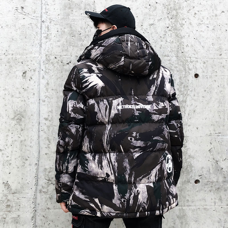 Camouflage Cotton Jacket Men Casual Wear by Arizona Desert Gear