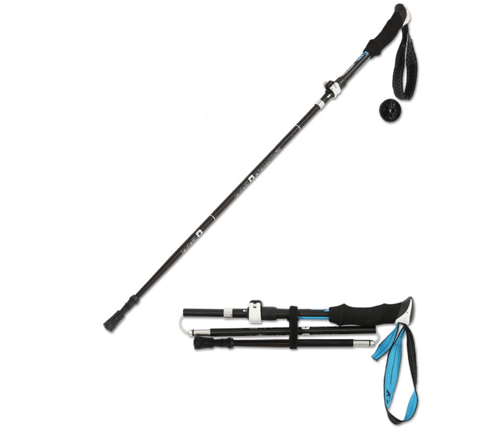 Folding Telescopic Trekking Pole Hiking Stick by Arizona Desert Gear