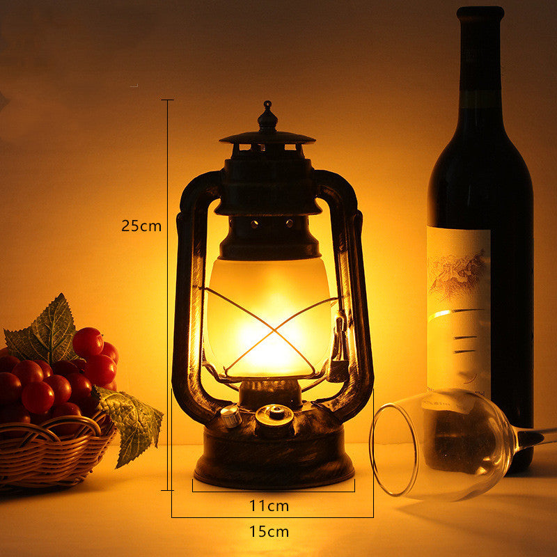 Retro Horse Lantern Outdoor Camping Kerosene Lamp by Arizona Desert Gear