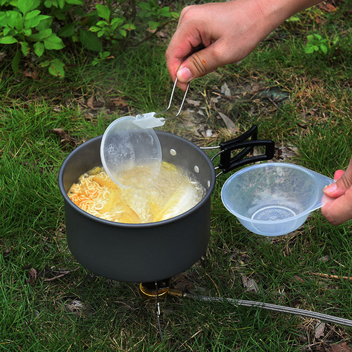 Folding Mini Camping Cookware Pot Set by Arizona Desert Gear