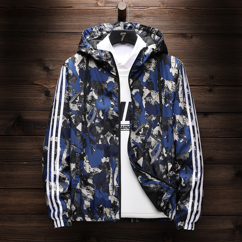 Men's Camouflage Trend Outerwear Jacket by Arizona Desert Gear