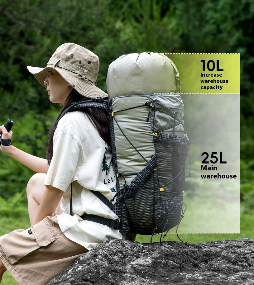 Outdoor Mountaineering Backpack 35L Large Capacity Hiking Bag by Arizona Desert Gear