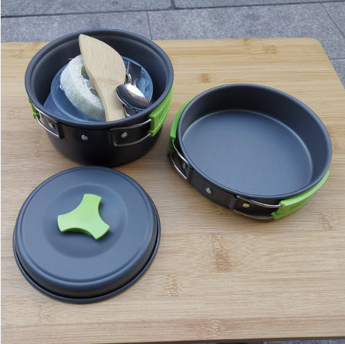 1–2 Person Outdoor Camping Cookware Set by Arizona Desert Gear