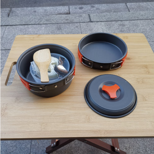 1–2 Person Outdoor Camping Cookware Set by Arizona Desert Gear