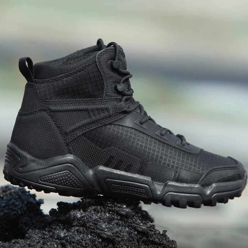 Ultralight Mid Combat Boots Men Tactical Desert Hiking Shoes by Arizona Desert Gear