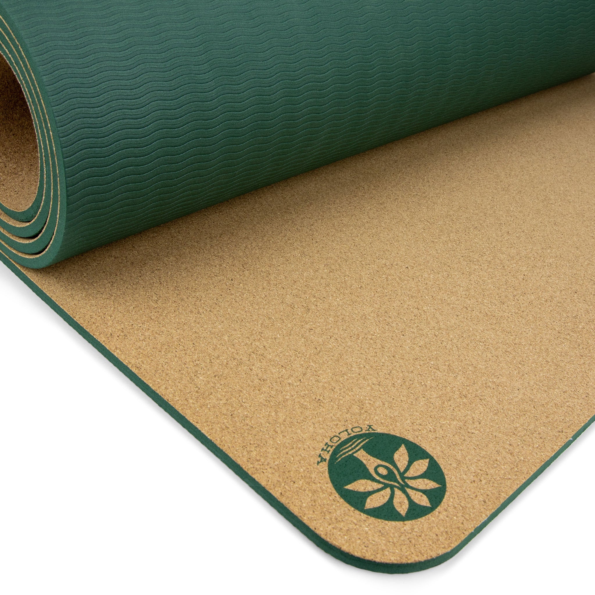 Aura Cork Yoga Mat by Yoloha Yoga