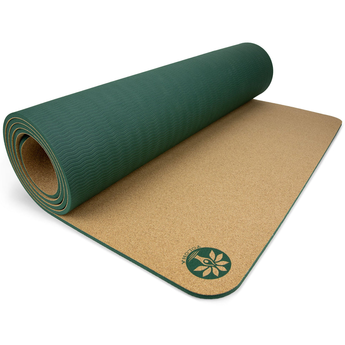 Aura Cork Yoga Mat by Yoloha Yoga