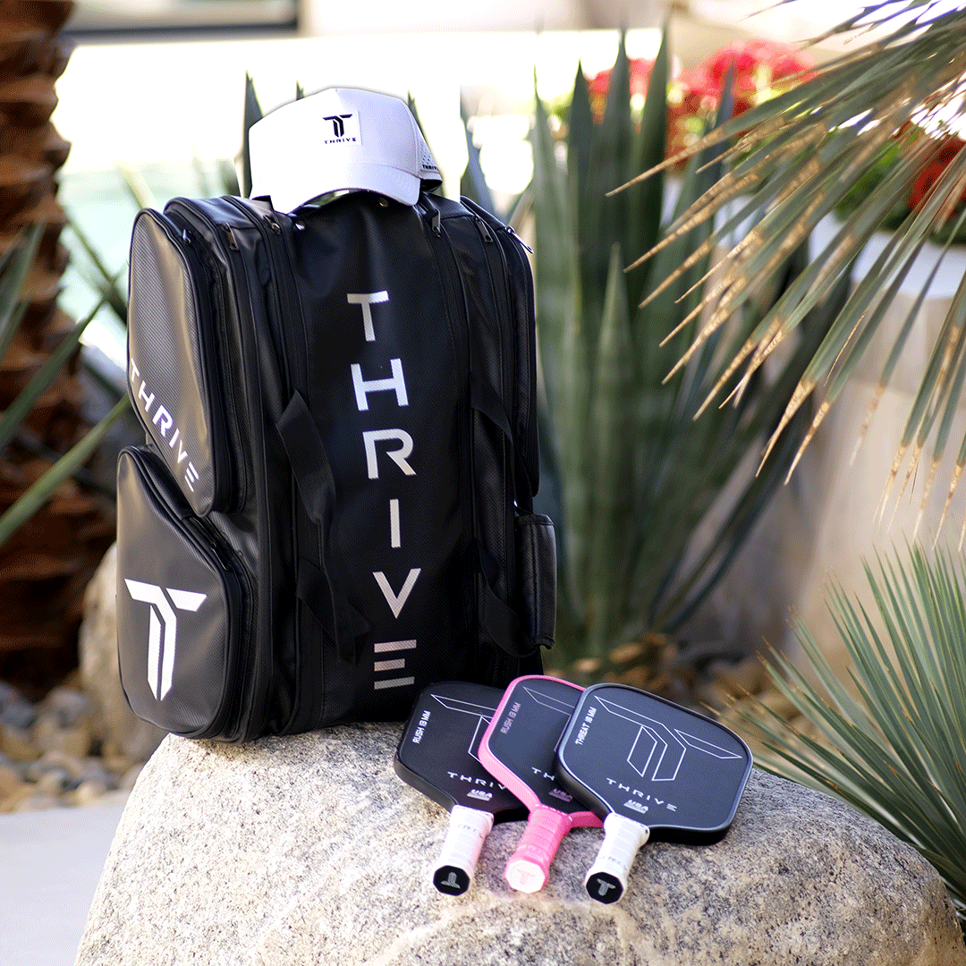 Elite Pro Tour Bag - BLACK by Thrive Pickleball