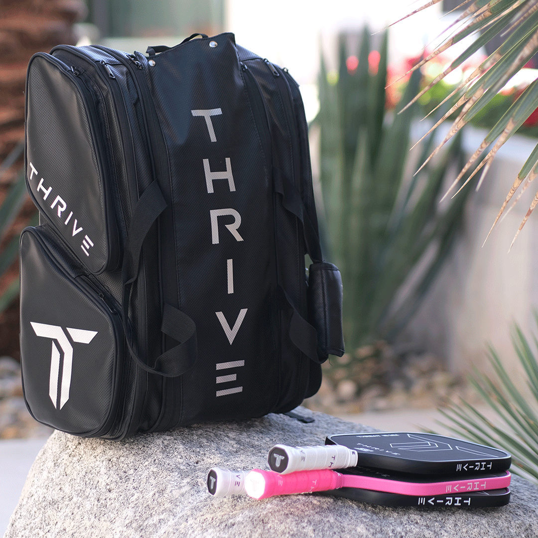 Elite Pro Tour Bag - BLACK by Thrive Pickleball