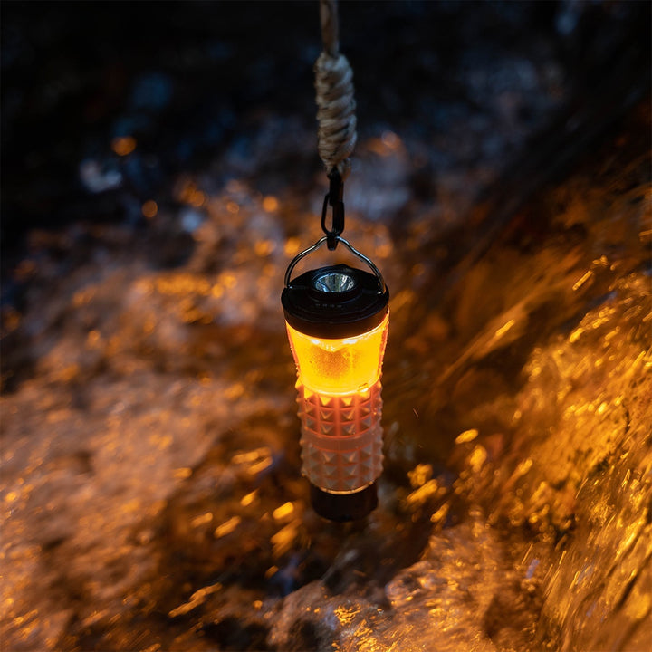 Outdoor Camping Flashlight With An Incandescent Bulb by Arizona Desert Gear