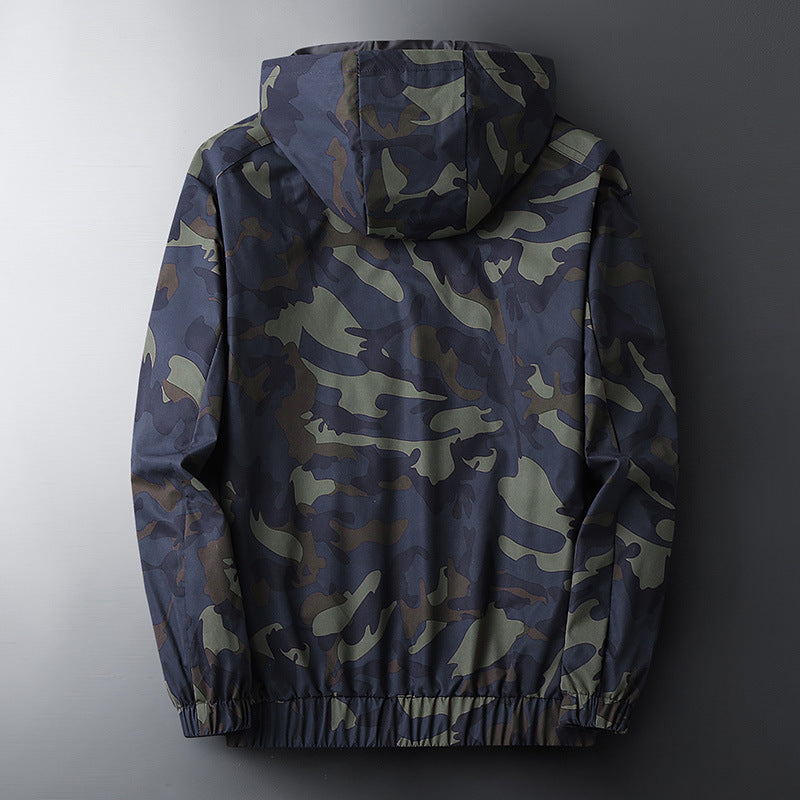 Men's Casual Hooded Camouflage Jacket by Arizona Desert Gear