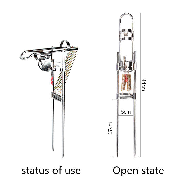 Anti-Rust Steel Fishing Rod Holder Bracket Tackle Stand by Arizona Desert Gear