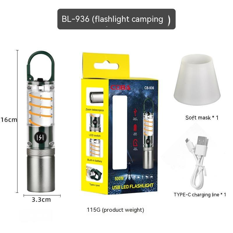 Multifunctional Outdoor Camping LED Flashlight Lantern Torch Portable Light by Arizona Desert Gear