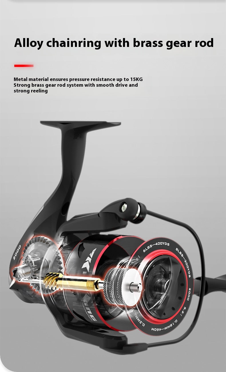 All Metal Spinning Lure Fishing Reel by Arizona Desert Gear