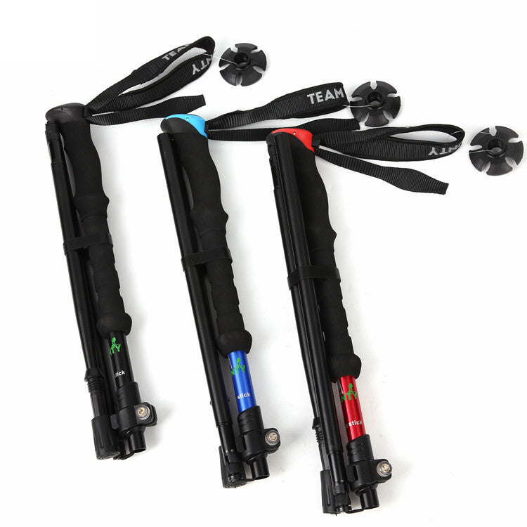 High-Strength Four-Section Folding Trekking Pole by Arizona Desert Gear