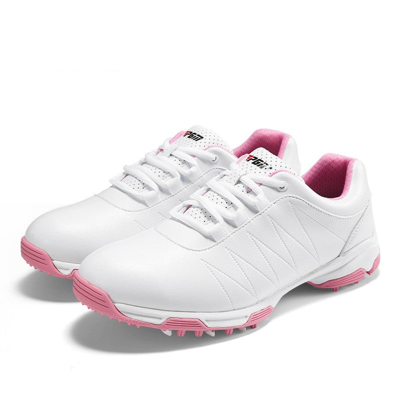 Women's Waterproof Golf Sneakers Spin Lace Anti-Slip Shoes by Arizona Desert Gear