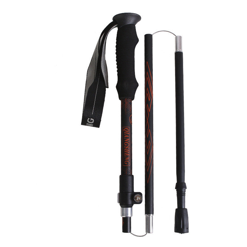 Outdoor Folding Five-section Straight Trekking Pole Trekking Pole by Arizona Desert Gear
