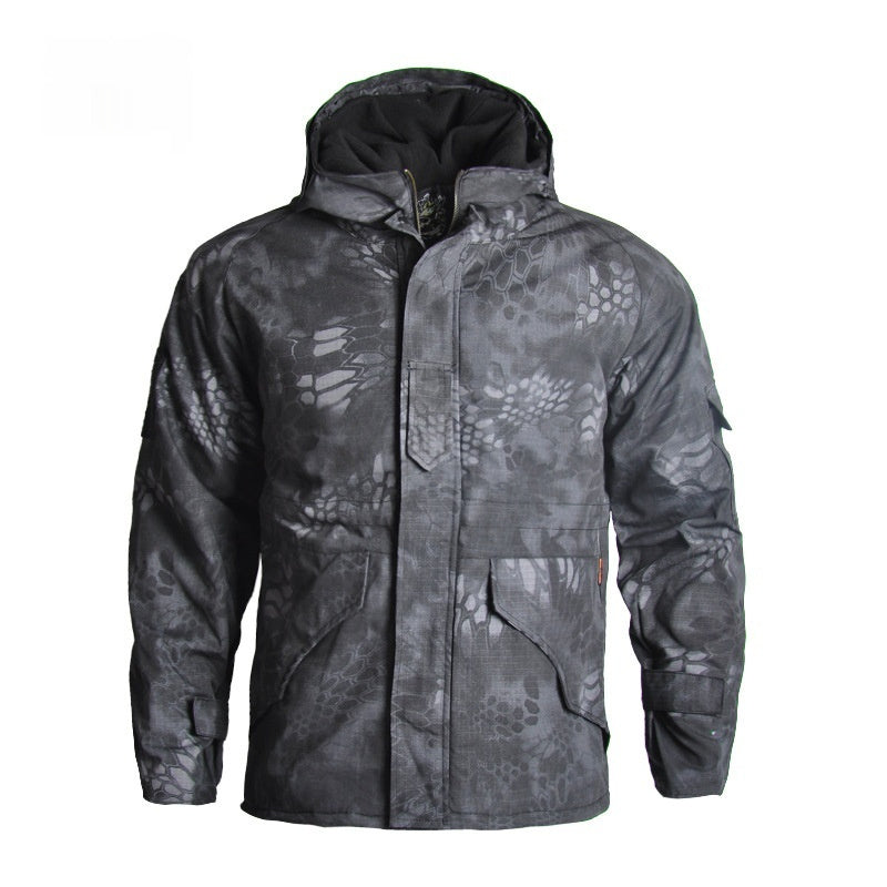 Men's Windproof Camouflage Tactical Fleece Jacket by Arizona Desert Gear