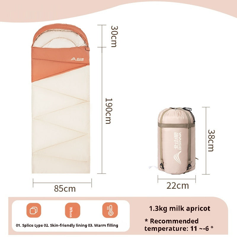 Thickened Cold Protection Warm Camping Sleeping Bag by Arizona Desert Gear