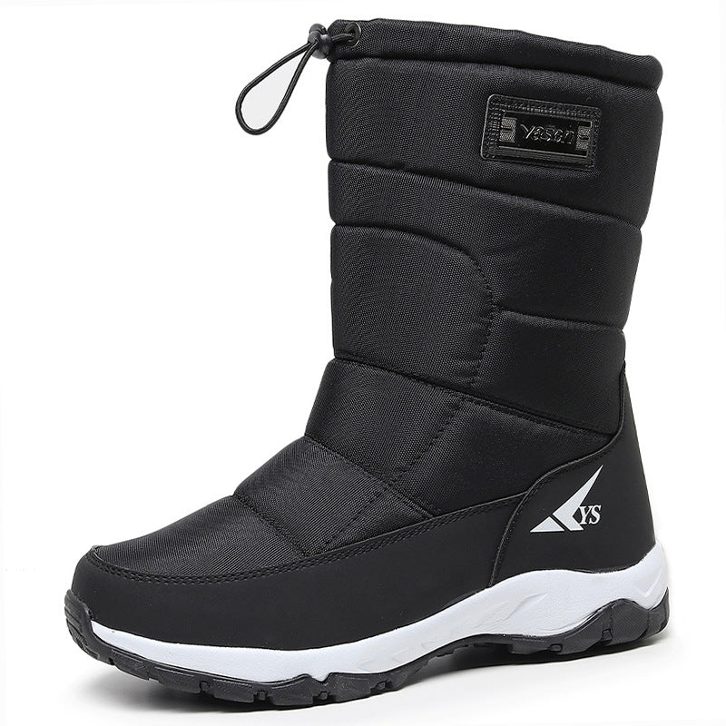 Men's Waterproof Snow Boots Fleece-Lined Short Ski Shoes by Arizona Desert Gear