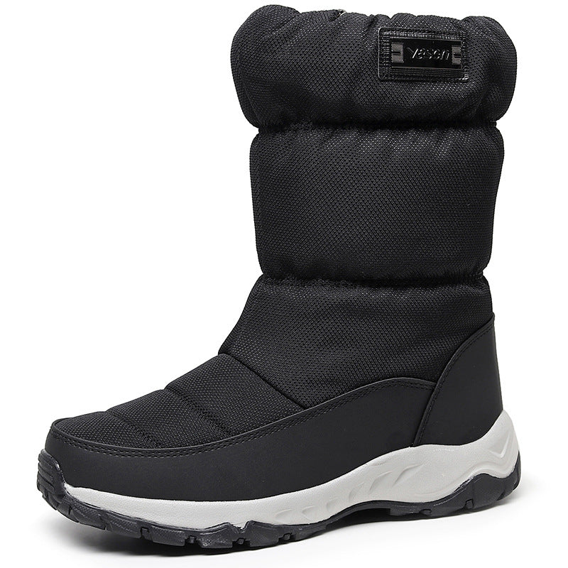 Men's Waterproof Snow Boots Fleece-Lined Short Ski Shoes by Arizona Desert Gear