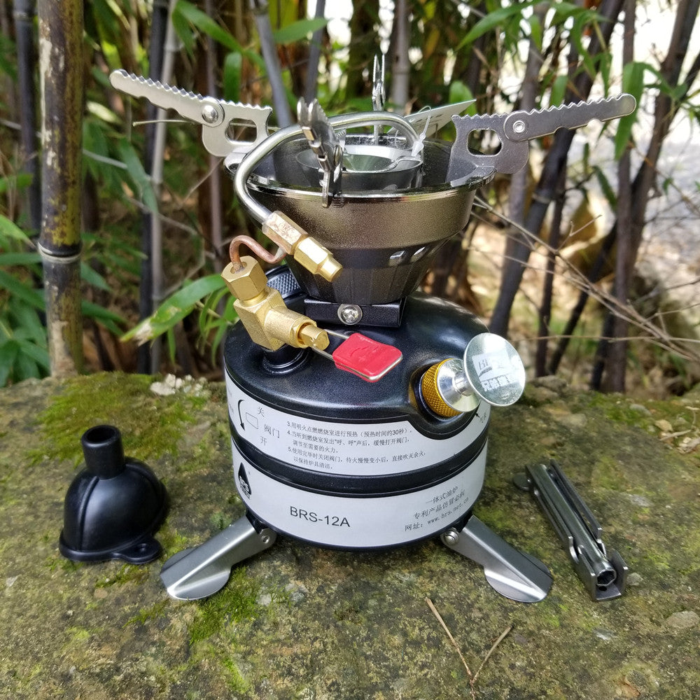 Portable Field Gasoline Camping Stove Heavy Duty Outdoor Cooking Stove by Arizona Desert Gear