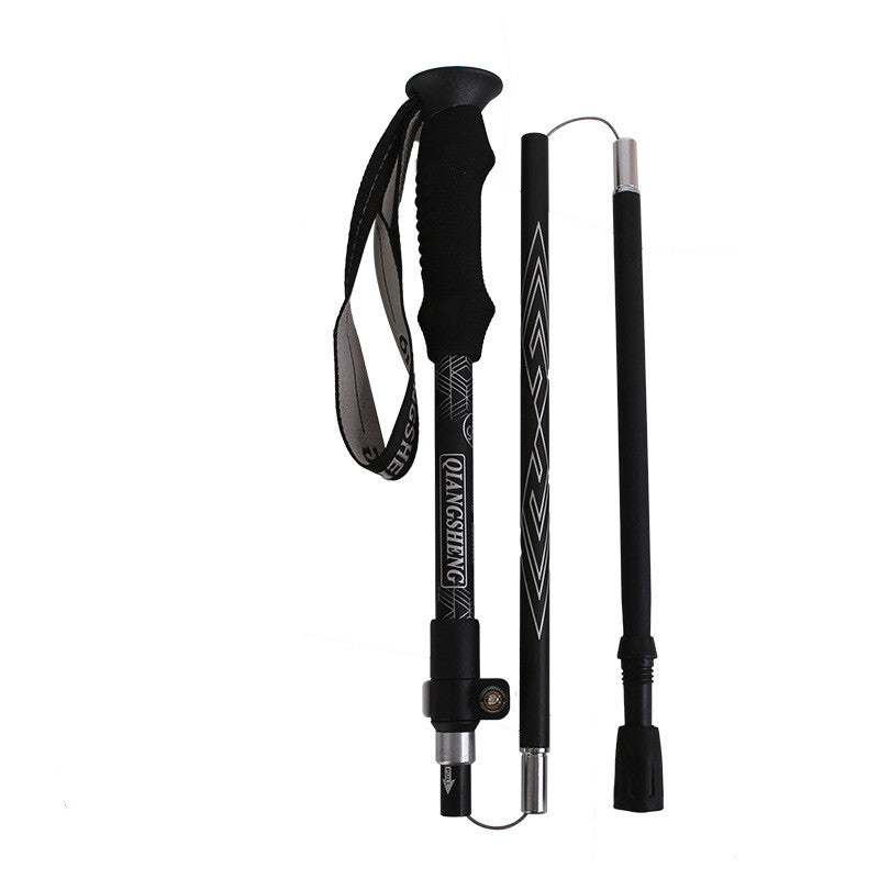 Outdoor Folding Five-section Straight Trekking Pole Trekking Pole by Arizona Desert Gear