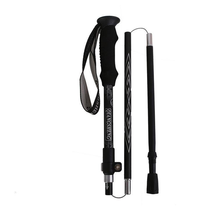 Outdoor Folding Five-section Straight Trekking Pole Trekking Pole by Arizona Desert Gear