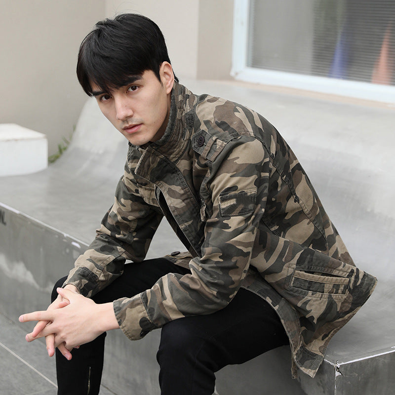 Autumn Camouflage Work Jacket For Men Outdoor Wear by Arizona Desert Gear
