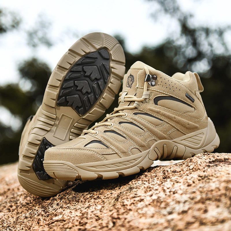 Men's Outdoor High-Top Martin Hiking Boots by Arizona Desert Gear