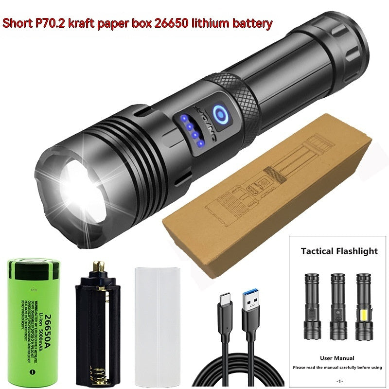 Strong Light Flashlight Outdoor Camping Emergency Rechargeable by Arizona Desert Gear