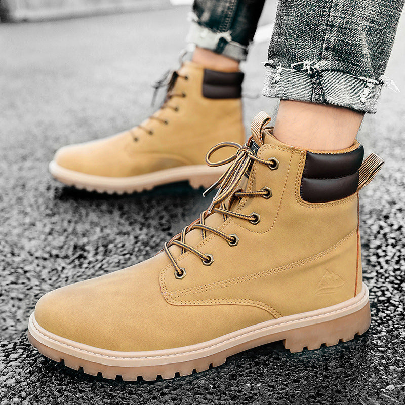 High Top Fashion Hiking Boots Men Outdoor Trend Shoes by Arizona Desert Gear