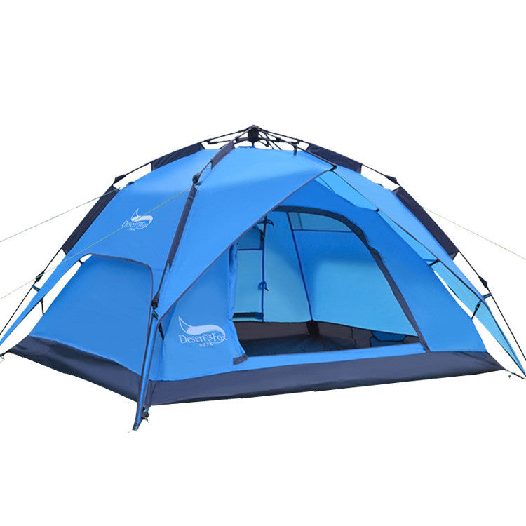 Multi-Person Automatic Outdoor Camping Tent Voice chat ended by Arizona Desert Gear