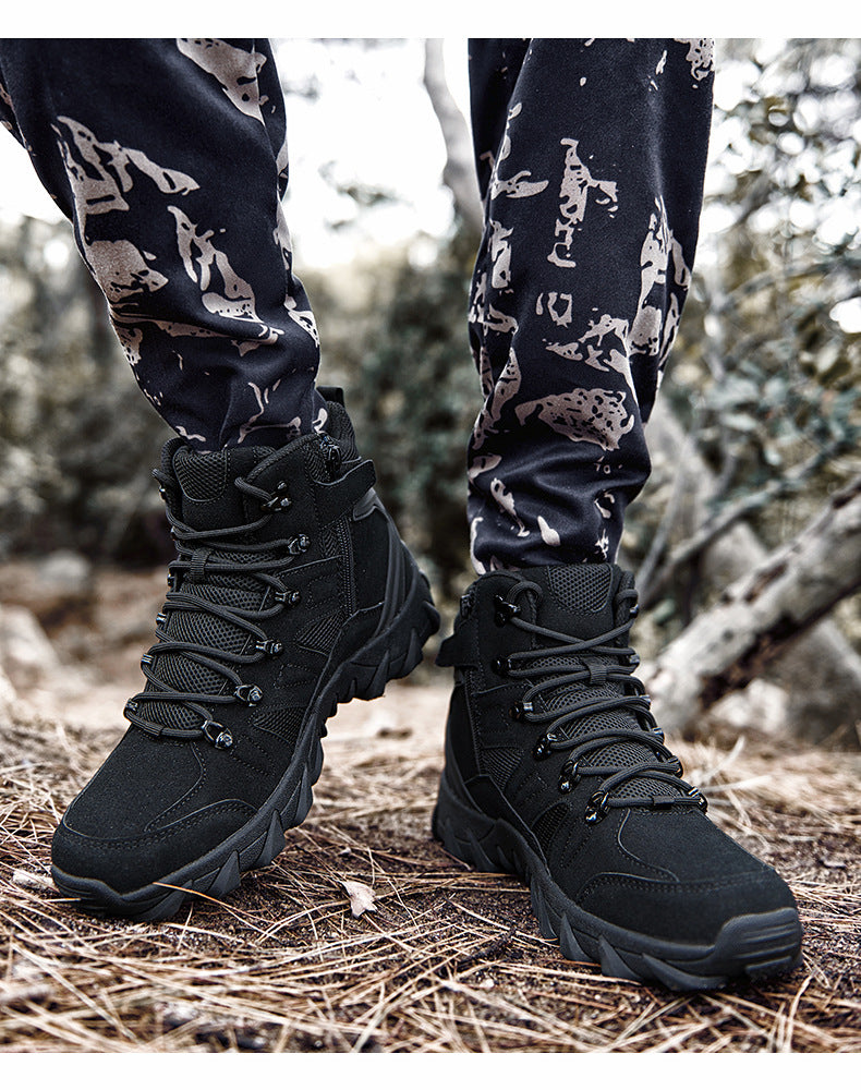 Men's Combat Training Boots Outdoor Hiking Shoes by Arizona Desert Gear