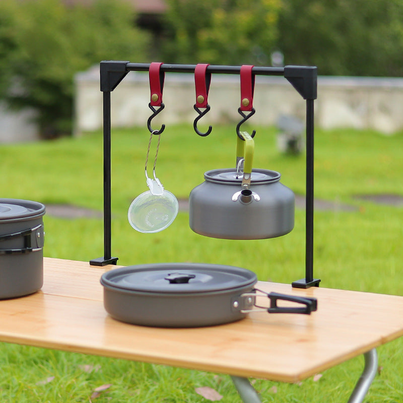 Outdoor Camping Adjustable Desk Rack Hook Stove Holder by Arizona Desert Gear