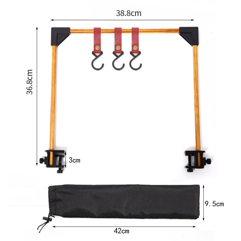 Outdoor Camping Adjustable Desk Rack Hook Stove Holder by Arizona Desert Gear