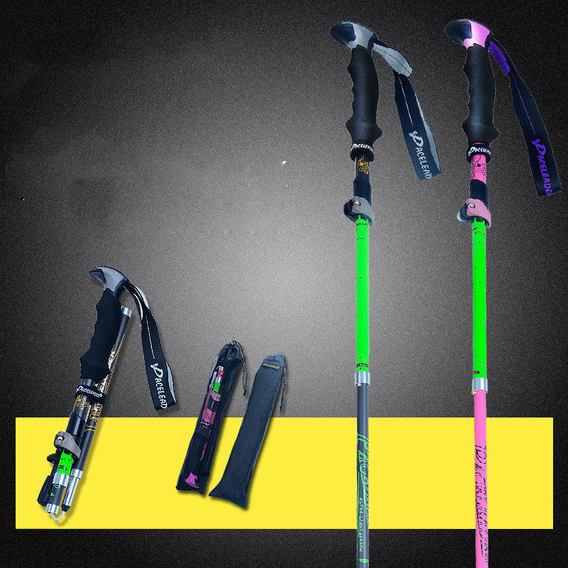 Outdoor Carbon Folding Trekking Pole Equipment by Arizona Desert Gear