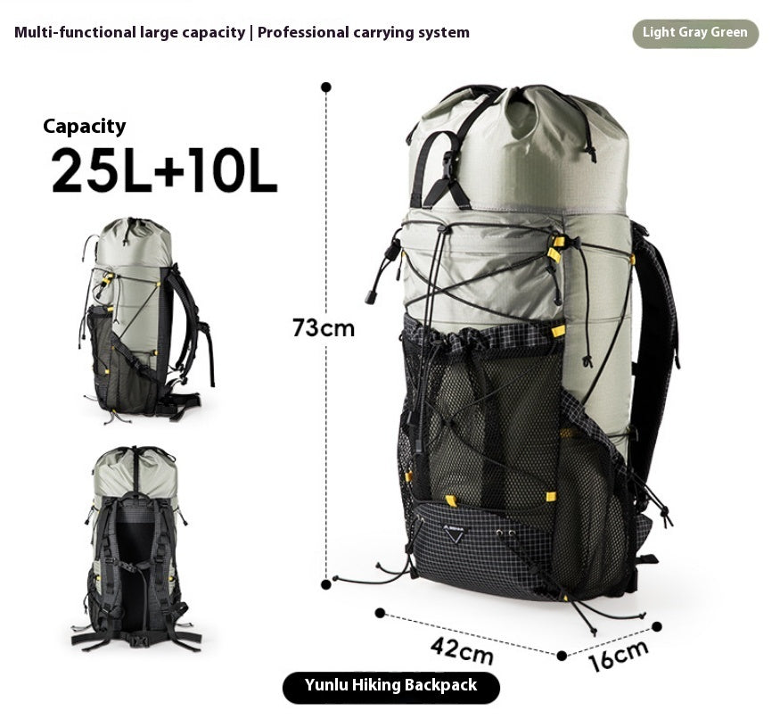 Outdoor Mountaineering Backpack 35L Large Capacity Hiking Bag by Arizona Desert Gear