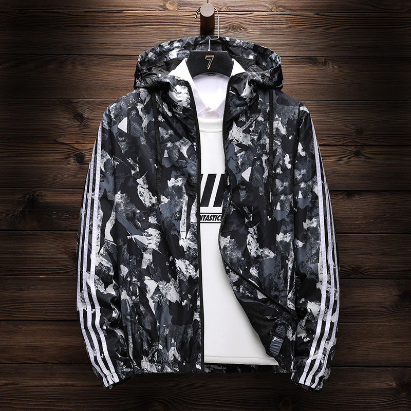 Men's Camouflage Trend Outerwear Jacket by Arizona Desert Gear