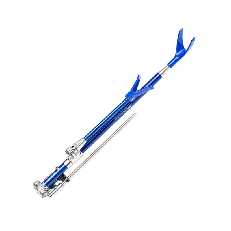 Telescopic Folding Stainless Steel Fishing Rod Holder by Arizona Desert Gear