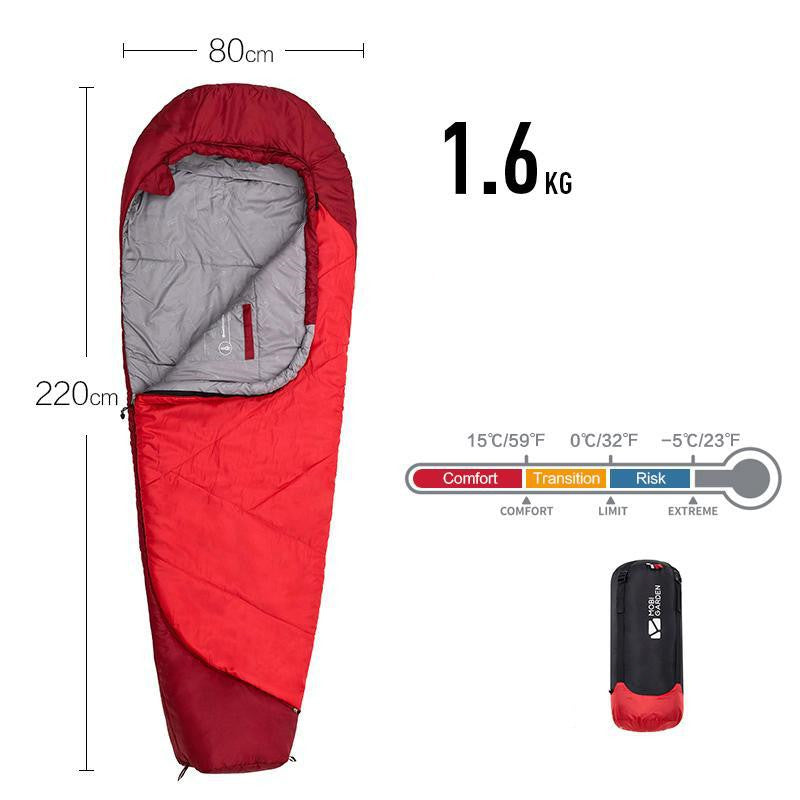 Thickened Winter Mummy Camping Sleeping Bag by Arizona Desert Gear
