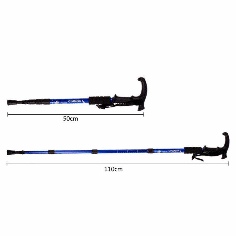 Professional Lightweight Aluminum Alloy Retractable Outdoor Trekking Pole by Arizona Desert Gear