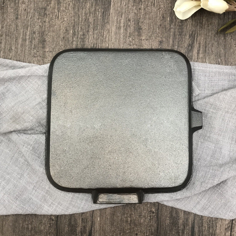 Camping Cast Iron Folding Steak Skillet by Arizona Desert Gear
