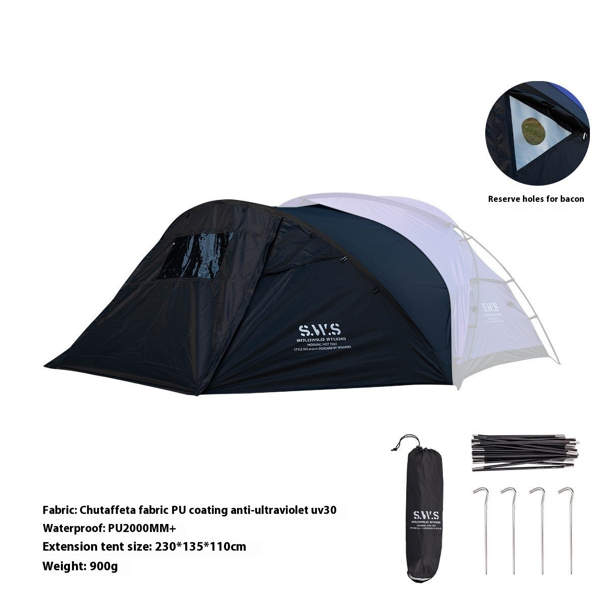 Outdoor Camping Tent Equipment by Arizona Desert Gear