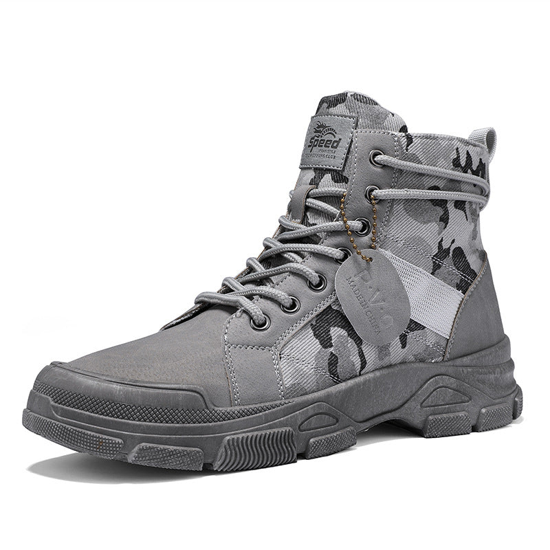New Canvas High-Top Retro Hiking Boots by Arizona Desert Gear